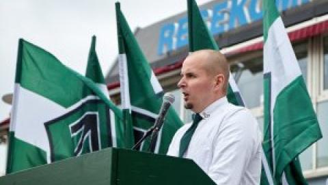 Uno de los principales dirigentes neonazis de Europa encabezará un acto semiclandestino en Madrid Uno de los principales dirigentes neonazis de Europa encabezará un acto semiclandestino en Madrid