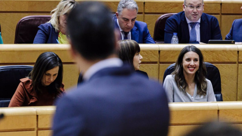 El presidente del Gobierno, Pedro Sánchez, comparece en un pleno del Senado, a 31 de enero de 2023. El presidente del Gobierno, Pedro Sánchez, comparece en un pleno del Senado, a 31 de enero de 2023.