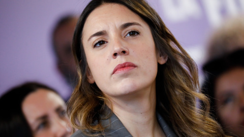 04/02/2022. La ministra de Igualdad, Irene Montero, durante un acto en Murcia, a 2 de febrero de 2023. 04/02/2022. La ministra de Igualdad, Irene Montero, durante un acto en Murcia, a 2 de febrero de 2023.
