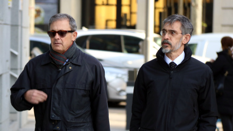 Jordi Pujol Ferrusola entrant a l'Audiència Nacional per declarar el 7 de febrer del 2020. Jordi Pujol Ferrusola entrant a l'Audiència Nacional per declarar el 7 de febrer del 2020.