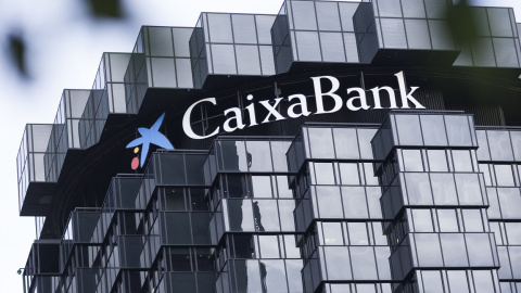 Sede corporativa de CaixaBank en Barcelona. Sede corporativa de CaixaBank en Barcelona.