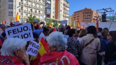 "Feijo" preside un "funeral por España" en el Barrio de Salamanca "Feijo" preside un "funeral por España" en el Barrio de Salamanca