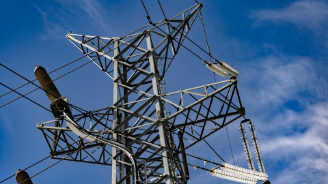 Una torre eléctrica, a 12 de noviembre de 2021, en Madrid. Una torre eléctrica, a 12 de noviembre de 2021, en Madrid.