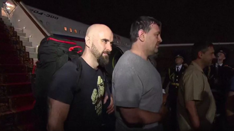 La primera imagen de Pablo González tras el intercambio de presos entre Rusia y Occidente La primera imagen de Pablo González tras el intercambio de presos entre Rusia y Occidente