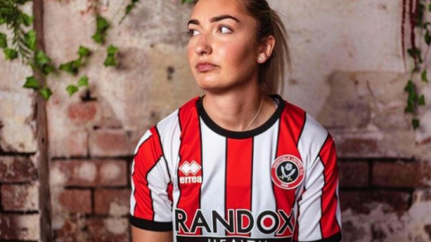 La futbolista inglesa de 27 años Maddy Cusack. La futbolista inglesa de 27 años Maddy Cusack.