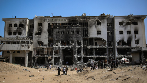 Así ha comprobado la OMS "el horror" que Israel ha perpetrado en el hospital más grande de Gaza Así ha comprobado la OMS "el horror" que Israel ha perpetrado en el hospital más grande de Gaza