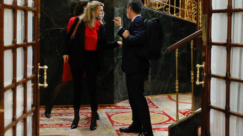 Yolanda Díaz, Félix Bolaños