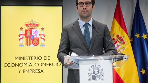 El ministro de Economía, Comercio y Empresa, Carlos Cuerpo, en una imagen de archivo. El ministro de Economía, Comercio y Empresa, Carlos Cuerpo, en una imagen de archivo.