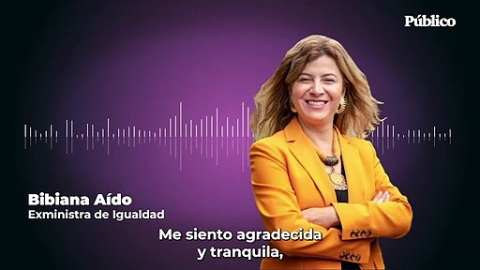 Bibiana AÃdo, sobre los ataques a su persona como ministra: "A pesar de los insultos, mereció la pena por lo mucho que ganamos las mujeres" Bibiana AÃdo, sobre los ataques a su persona como ministra: "A pesar de los insultos, mereció la pena por lo mucho que ganamos las mujeres"