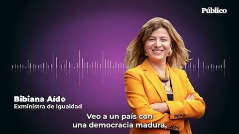 Bibiana Aído: "Veo cada vez más encanallamiento y polarización en la política" Bibiana Aído: "Veo cada vez más encanallamiento y polarización en la política"