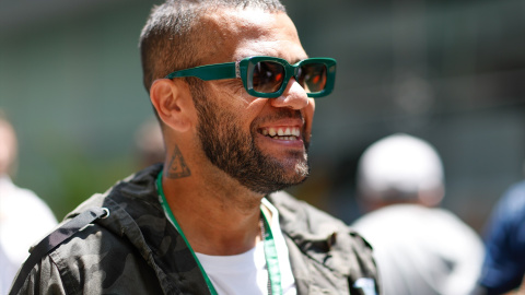 10/02/2023. El jugador Dani Alves en un acto público, a 17 de noviembre de 2019, en Sao Paulo (Brasil). 10/02/2023. El jugador Dani Alves en un acto público, a 17 de noviembre de 2019, en Sao Paulo (Brasil).