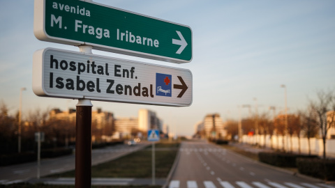Señalización del Hospital Público Enfermera Isabel Zendal, en Madrid. E.P./Alejandro Martínez Vélez Señalización del Hospital Público Enfermera Isabel Zendal, en Madrid. E.P./Alejandro Martínez Vélez