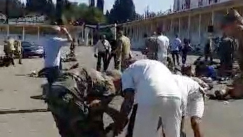 Ataque a la academia militar de Homs Ataque a la academia militar de Homs