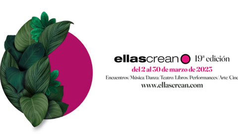 Cartel de la 19º edición del festival 'Ellas crean' que se celebrará del 2 al 30 de marzo de 2023 Cartel de la 19º edición del festival 'Ellas crean' que se celebrará del 2 al 30 de marzo de 2023