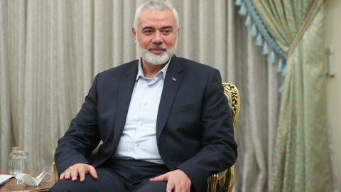 Imagen de archivo del líder de Hamás, Ismail Haniyeh. Imagen de archivo del líder de Hamás, Ismail Haniyeh.