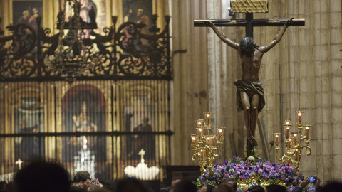 El Cristo de las Almas, de la Hermandad de los Javieres El Cristo de las Almas, de la Hermandad de los Javieres
