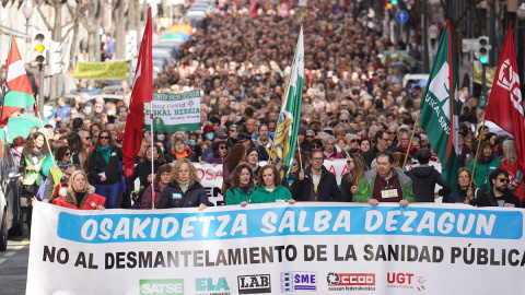 Miles de personas denuncian en Euskadi el "desmantelamiento" del ...
