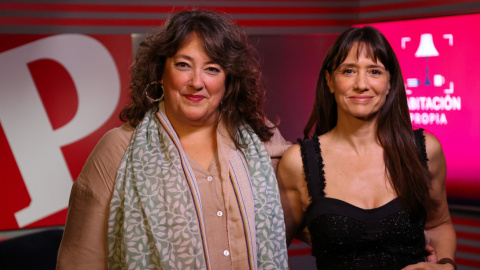 La directora de Público, Virginia Pérez Alonso, junto a la actriz y directora de cine, María Botto. — Jaime García-Morato La directora de Público, Virginia Pérez Alonso, junto a la actriz y directora de cine, María Botto. — Jaime García-Morato