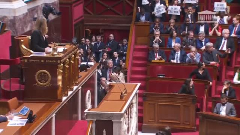 Los parlamentarios de Francia cantan la Marsellesa a pleno pulmón para protestar contra la reforma de Macron Los parlamentarios de Francia cantan la Marsellesa a pleno pulmón para protestar contra la reforma de Macron