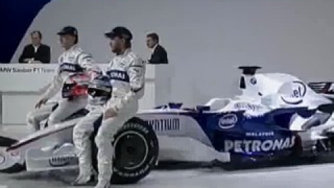 BMW Sauber presenta el nuevo F1.08 BMW Sauber presenta el nuevo F1.08