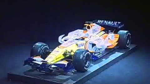 Renault presenta en París su nuevo monoplaza Renault presenta en París su nuevo monoplaza