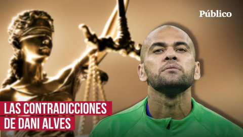 Las distintas versiones del futbolista Dani Alves Las distintas versiones del futbolista Dani Alves
