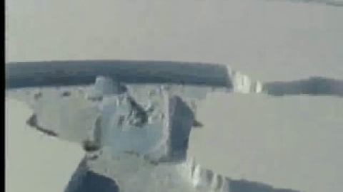 Un bloque de hielo de 41 kilómetros de largo se desprende de la Antártida Un bloque de hielo de 41 kilómetros de largo se desprende de la Antártida
