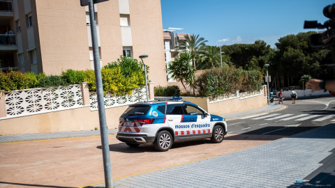 10/10/2023 - Un coche de los Mossos d'Esquadra en Tarragona, Catalunya. 10/10/2023 - Un coche de los Mossos d'Esquadra en Tarragona, Catalunya.