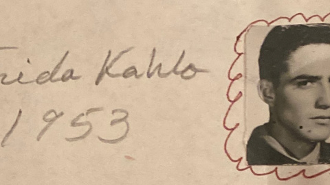 17/4/23 Fotografía de Alejandro Finisterre incluida en el libro de recetas de la pintora mexicana. 17/4/23 Fotografía de Alejandro Finisterre incluida en el libro de recetas de la pintora mexicana.