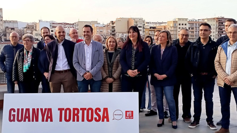 Presentació de la nova coalició Guanya Tortosa que formaran PSC i Movem per a les eleccions municipals. Presentació de la nova coalició Guanya Tortosa que formaran PSC i Movem per a les eleccions municipals.