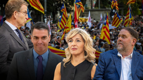 De izquierda a derecha: esta es la reacción de los partidos a la amnistía de Sumar De izquierda a derecha: esta es la reacción de los partidos a la amnistía de Sumar