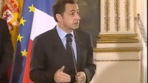Sarkozy califica a ETA de "mafia" y a sus miembros de "asesinos" Sarkozy califica a ETA de "mafia" y a sus miembros de "asesinos"