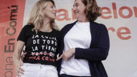 Yolanda Díaz presenta a Ada Colau como el referente progresista y asegura que la derecha no gobernará en Barcelona Yolanda Díaz presenta a Ada Colau como el referente progresista y asegura que la derecha no gobernará en Barcelona