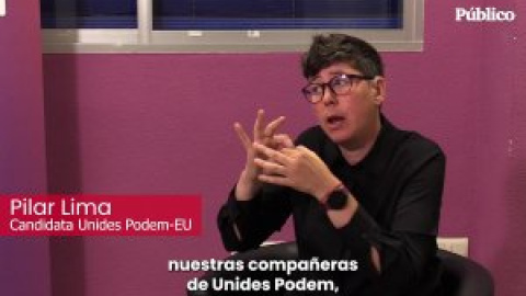 Pilar Lima: "Contamos con nuestras compañeras de Unides Podem, Incluyendo a Yolanda Díaz, como es obvio, porque es nuestra vicepresidenta de Unidas Podemos" Pilar Lima: "Contamos con nuestras compañeras de Unides Podem, Incluyendo a Yolanda Díaz, como es obvio, porque es nuestra vicepresidenta de Unidas Podemos"