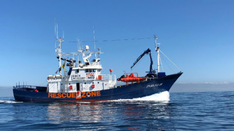 El barco Aita Mari, del proyecto Maydayterraneo.- MAYDAYTERRANEO El barco Aita Mari, del proyecto Maydayterraneo.- MAYDAYTERRANEO