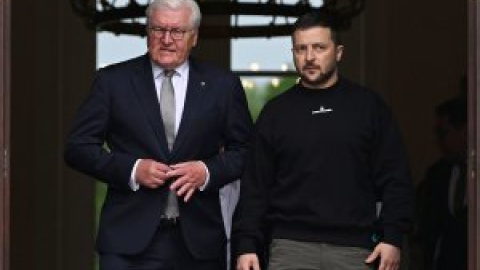 Zelenski, durante su visita a Alemania: "Estamos motivados y creo que estamos casi preparados para esa victoria" Zelenski, durante su visita a Alemania: "Estamos motivados y creo que estamos casi preparados para esa victoria"