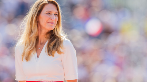 01/02/2022-La tenista alemana retirada Steffi Graf asiste a la ceremonia de entrega de premios del Campeonato Europeo FEI 2019. 01/02/2022-La tenista alemana retirada Steffi Graf asiste a la ceremonia de entrega de premios del Campeonato Europeo FEI 2019.