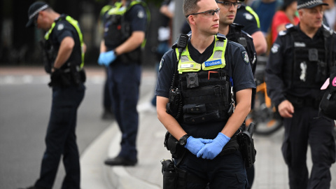 Foto de archivo de la Policía australiana Foto de archivo de la Policía australiana