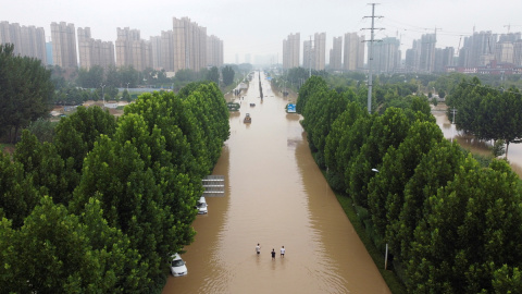 lluvias en china, inundaciones lluvias en china, inundaciones
