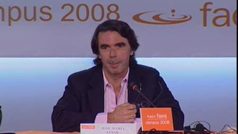 Aznar expresa su "enhorabuena" a la selección Aznar expresa su "enhorabuena" a la selección