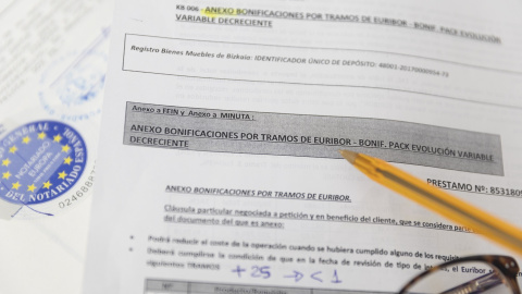 Documentación para la firma de una hipoteca. E.P./Eduardo Parra Documentación para la firma de una hipoteca. E.P./Eduardo Parra