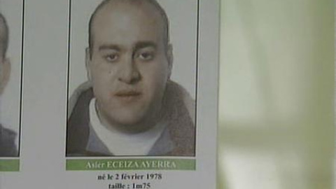 Detenido en Francia un responsable del aparato militar de ETA, Asier Eceiza Detenido en Francia un responsable del aparato militar de ETA, Asier Eceiza