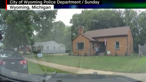 Imagen de la detención en Wyoming, Michigan (EEUU) Imagen de la detención en Wyoming, Michigan (EEUU)