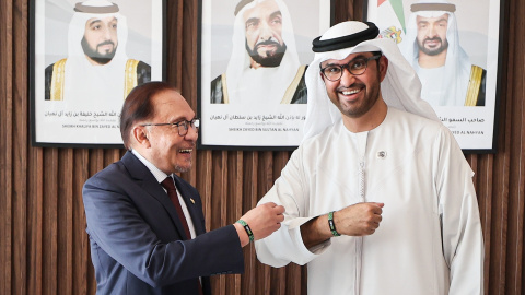 Jeque Emiratos Árabes Unidos, Cumbre del Clima Dubái Jeque Emiratos Árabes Unidos, Cumbre del Clima Dubái