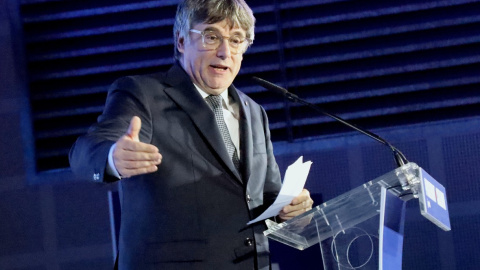 25/04/2024 - Carles Puigdemont durant l'acte d'inici de campanya de Junts per a les eleccions del 12-M, celebrat a Argelers. 25/04/2024 - Carles Puigdemont durant l'acte d'inici de campanya de Junts per a les eleccions del 12-M, celebrat a Argelers.