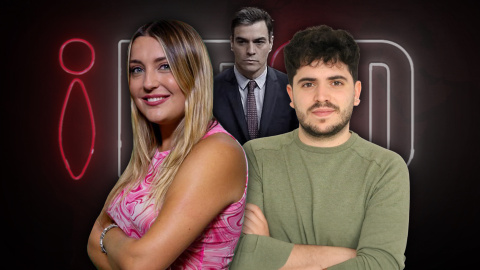 Fotomontaje de Marina Lobo y el periodista de 'Público' en el Congreso de los Diputados Samuel Martínez Fotomontaje de Marina Lobo y el periodista de 'Público' en el Congreso de los Diputados Samuel Martínez