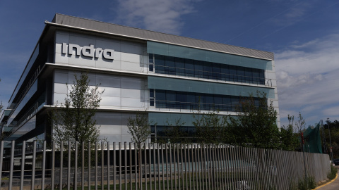 Sede de la empresa de tecnología y defensa Indra, en la localidad madrileña de Alcobendas. Sede de la empresa de tecnología y defensa Indra, en la localidad madrileña de Alcobendas.