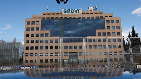 Vista de la sede de la constructora Sacyr en Madrid. REUTERS/Susana Vera Vista de la sede de la constructora Sacyr en Madrid. REUTERS/Susana Vera
