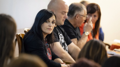 La líder de la formación independentista de extrema derecha Aliança Catalana, Silvia Orriols, ganadora de las elecciones locales en la localidad de Ripoll (Girona), durante el pleno constitivo del Ayuntamiento de Ripoll La líder de la formación independentista de extrema derecha Aliança Catalana, Silvia Orriols, ganadora de las elecciones locales en la localidad de Ripoll (Girona), durante el pleno constitivo del Ayuntamiento de Ripoll