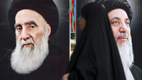 El gran ayatolá Ali al Sistani, líder religioso supremo de Irak.